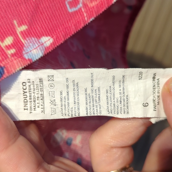 VGC Girls 6yrs very pretty fun summer dress, lightweight & frilly, 100% cotton - Picture 13 of 13